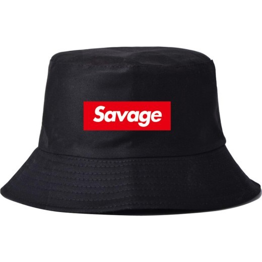 Printed hip-hop basin hat