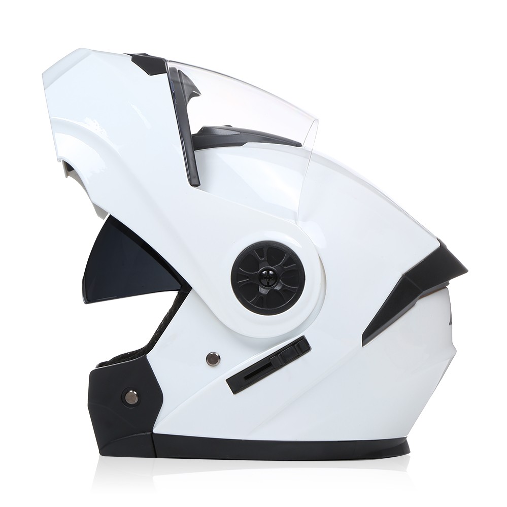 BLD Personalized Full Face Motorcycle Helmet  Dual Lens Flip-Up Helmet