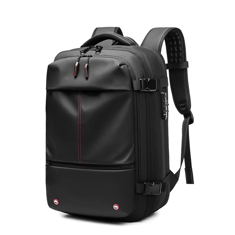 17-Inch Laptop Travel Backpack  Expandable Business & School Backpack with Vacuum Compression for Men