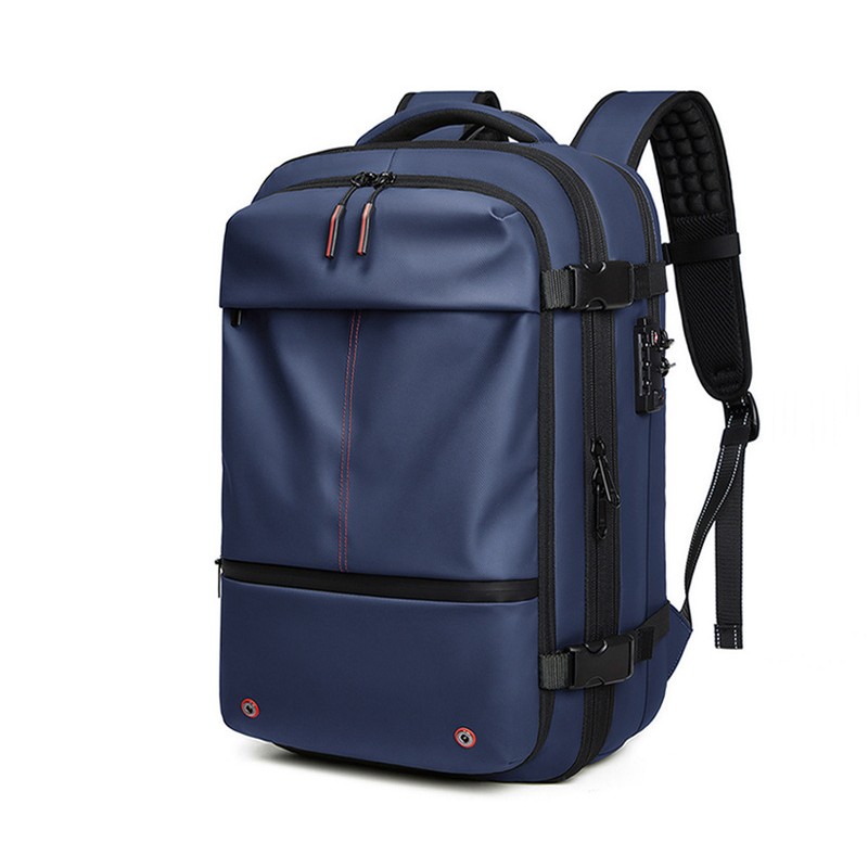 17-Inch Laptop Travel Backpack  Expandable Business & School Backpack with Vacuum Compression for Men