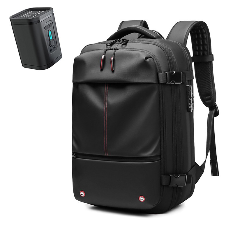 17-Inch Laptop Travel Backpack  Expandable Business & School Backpack with Vacuum Compression for Men