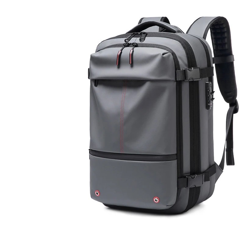 17-Inch Laptop Travel Backpack  Expandable Business & School Backpack with Vacuum Compression for Men