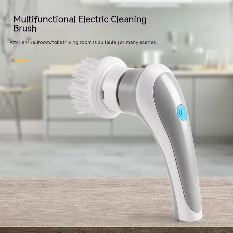 Spinning Scrubber Handheld Electric Cordless Cleaning Brush