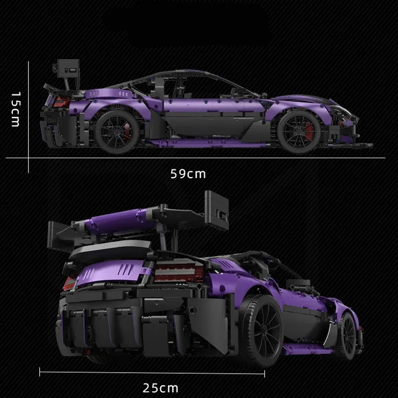 Fashion Building Blocks Children's Toy Car
