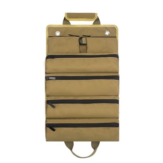 Functional Roll Hardware Package Garden Electrician Woodworking Hardware Kit Car Hardware Tool Storage Bag