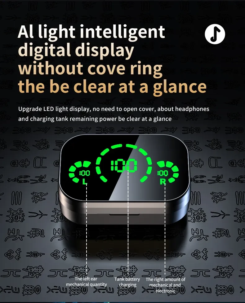 YD03 Wireless Bluetooth- Digital Display