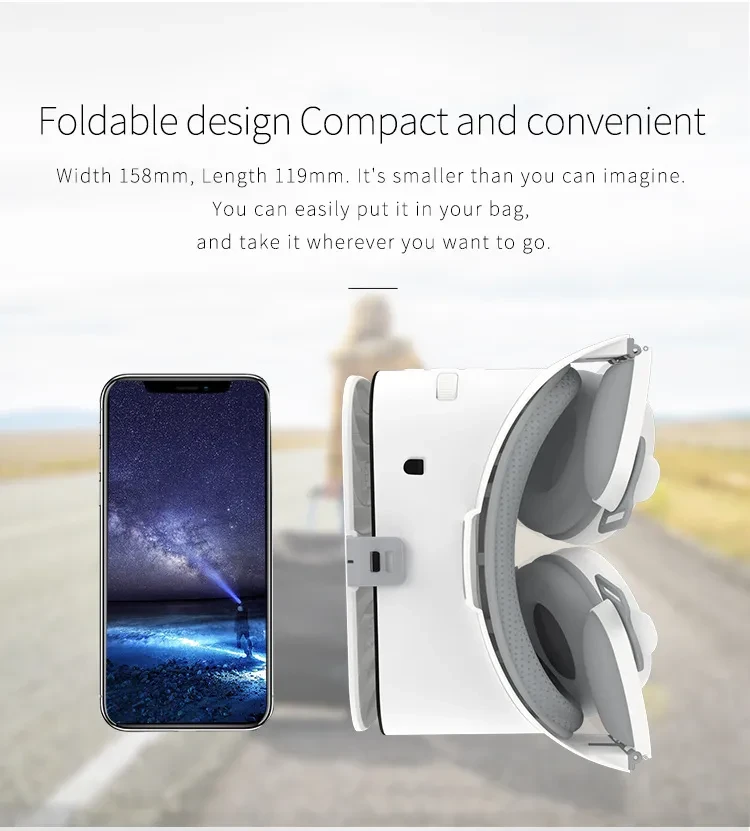 BOBO Z6 VR Bluetooth VR Virtual Reality Headset