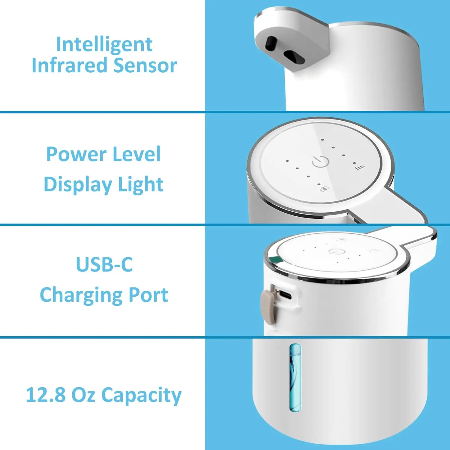 Automatic Soap Dispenser  Touchless Foaming Soap Dispenser