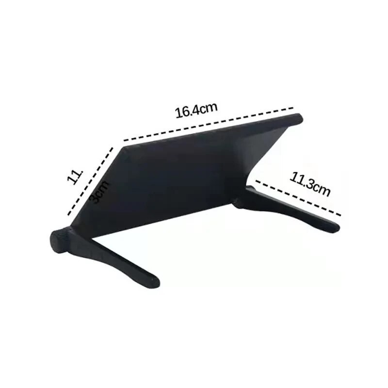 Computer & TV Screen Storage Rack  Wireless Router & Set-Top Box Organizer, No-Perforation Bracket