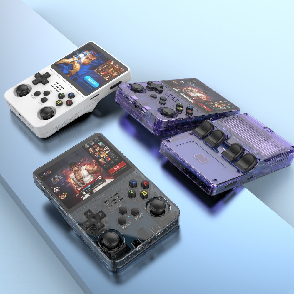 R36S Retro Handheld Game Console  Open Source Linux System with 3.5-Inch IPS Screen, 64GB/128GB Storage
