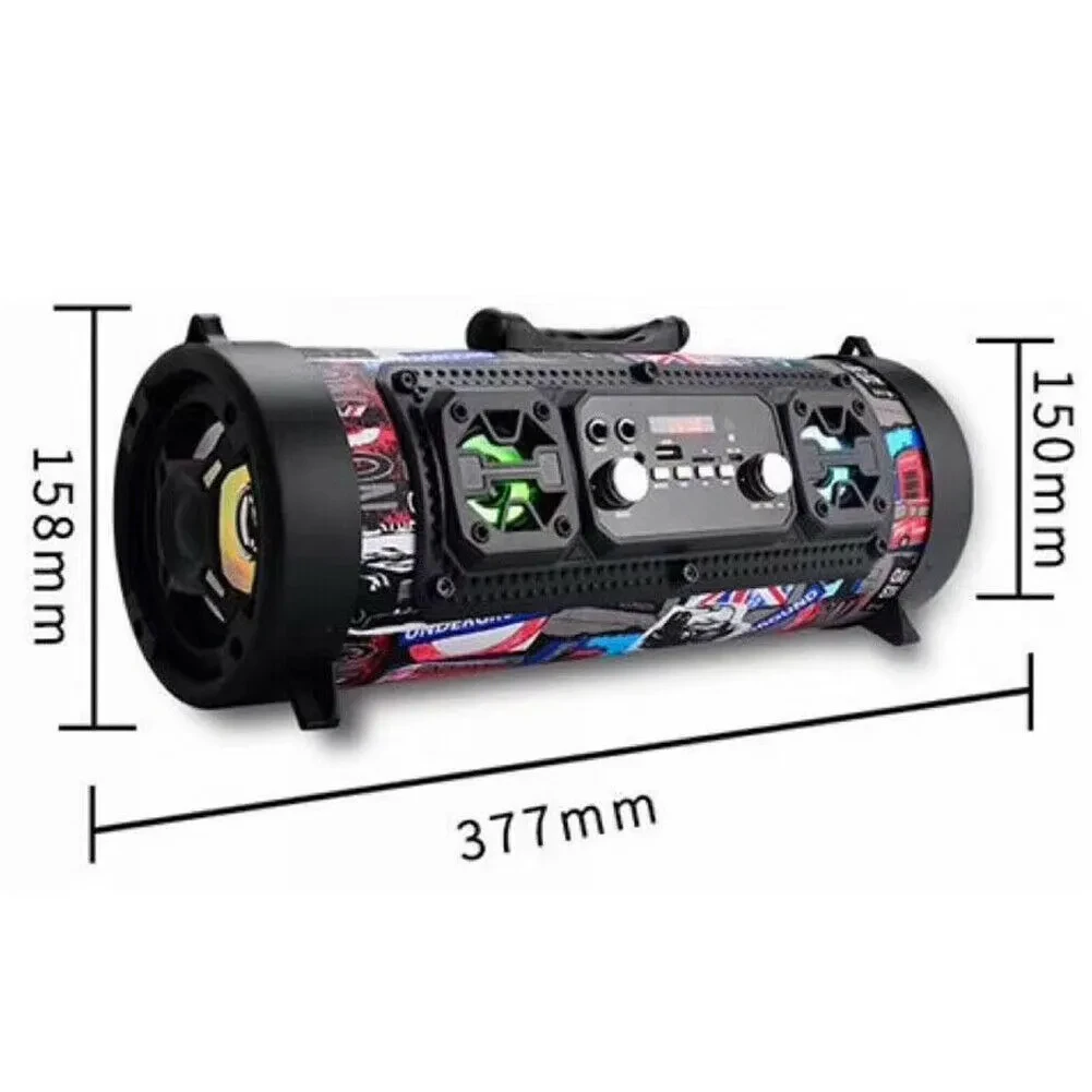 High-power Portable Waterproof Wireless Bluetooth Speaker