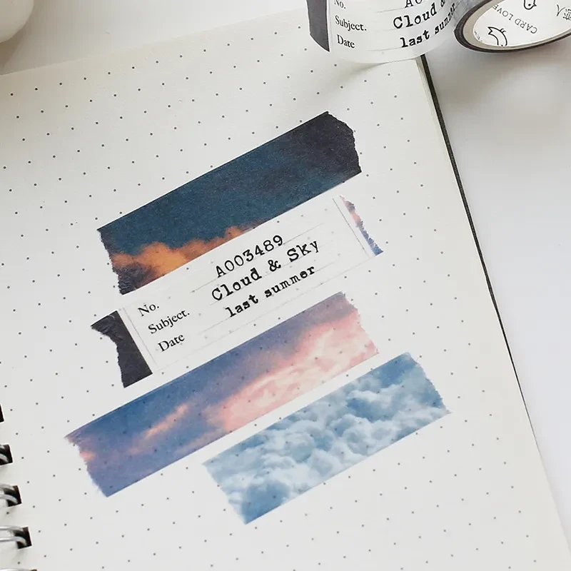 Letter Lovers And Paper Tape Photo Album Stickers