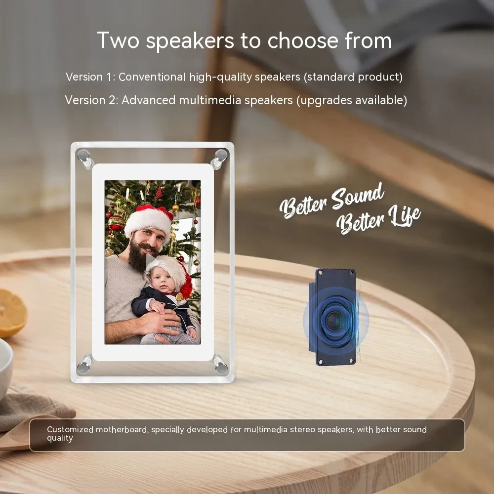 5-inch Transparent Fashion Digital Electronic Photo Album