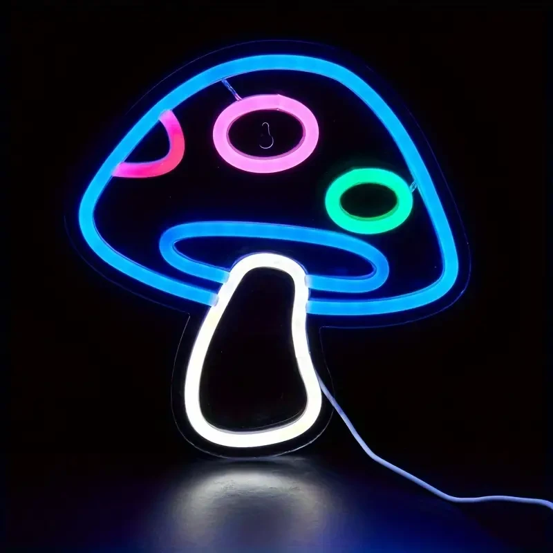 LED Neon Mushroom Cute Neon Sign