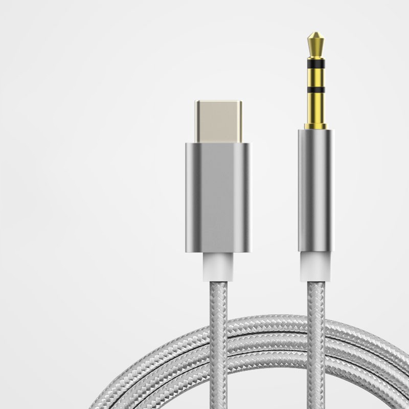 USB Type-C to 3.5mm Aux Audio Adapter  Headphone Jack Cable for Samsung
