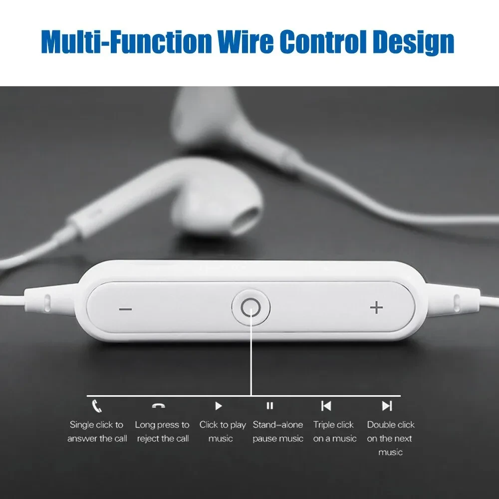 S6 Wireless Bluetooth Headset Sport