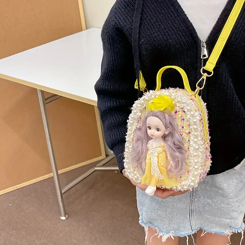 Trendy Princess Girls Backpack