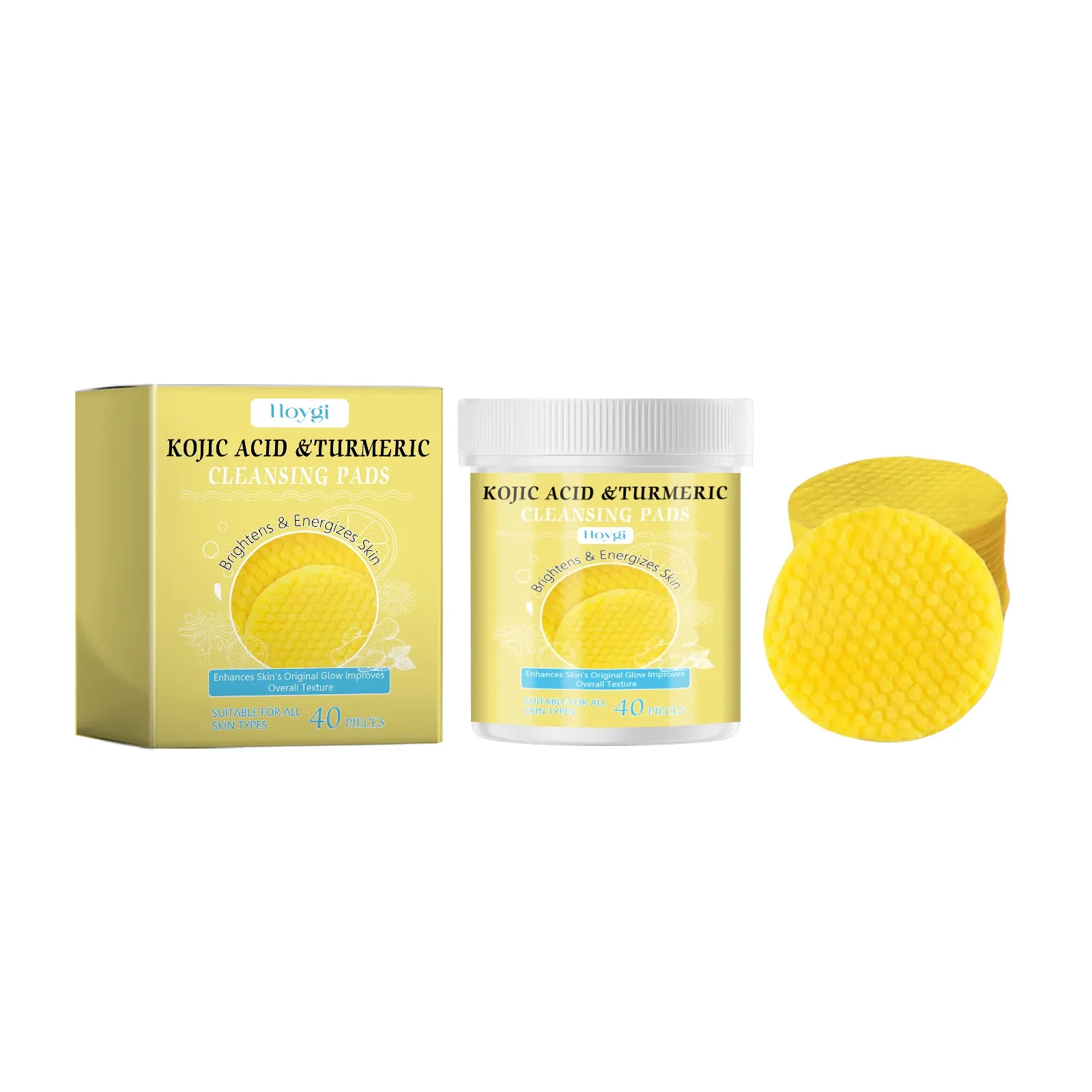 Kojic Acid Turmeric Cleansing Pads