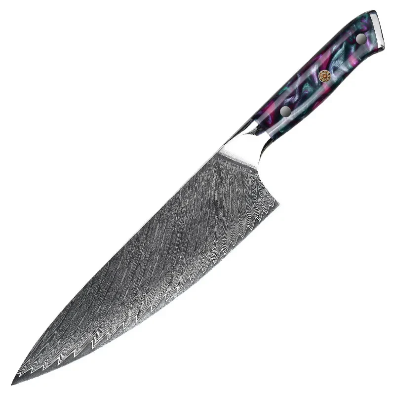 Steel Chef's Knife Kitchen Japanese Style