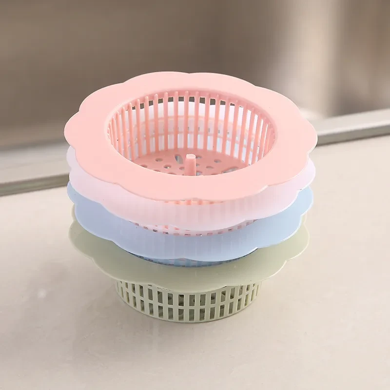 Creative Kitchen Flower-shaped Sink Funnel Strainer