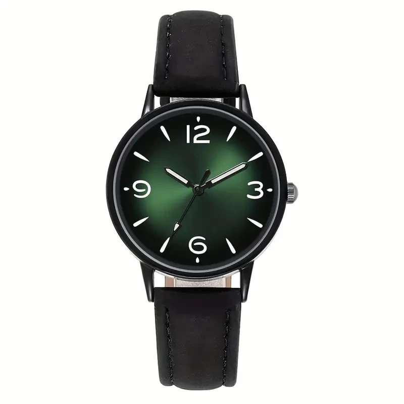 Womens Casual Quartz Watch with Gradient Dial