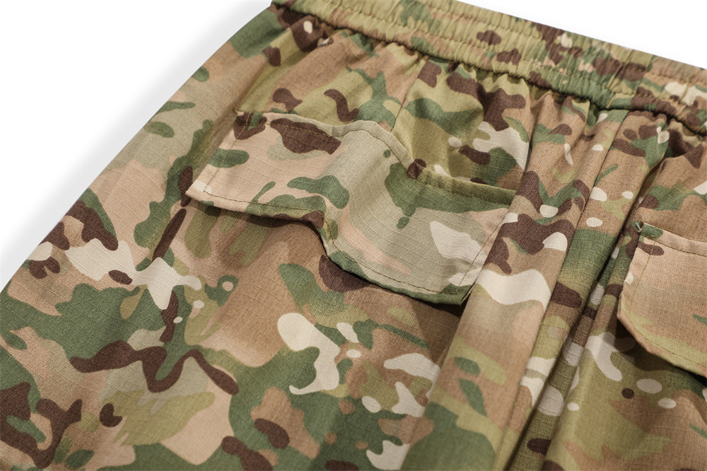 Military Tooling Camouflage Pants Men's Fold Movement