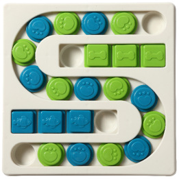S-shaped Square Pet Puzzle Toy Dog Snacks