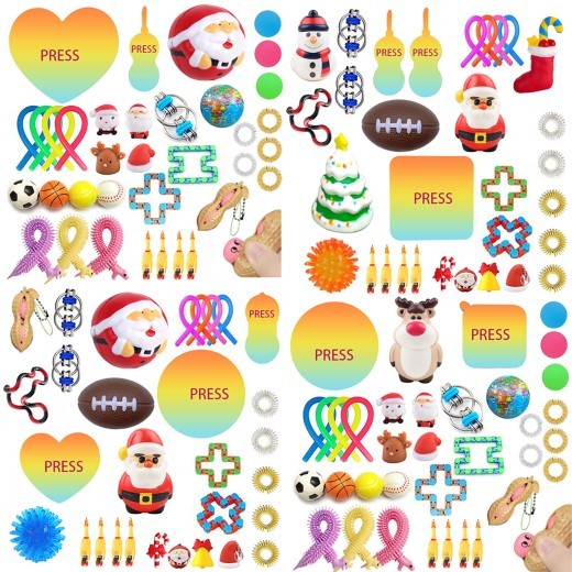 Christmas Surprise Christmas Celebration Atmosphere Toy Hidden Blind Box Gift 2