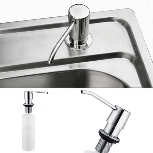 Sink soap dispenser