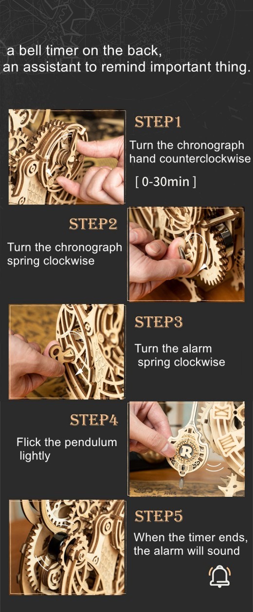 Robotime Rokr 3D Wooden Models Building Kits Assembly Toy Gift For Children Ornaments Toy For Home Decoration DropShipping