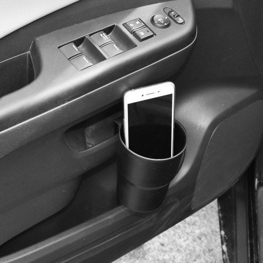 Multifunctional Storage Bin Car Trash Bin Air Outlet Mobile Phone Storage