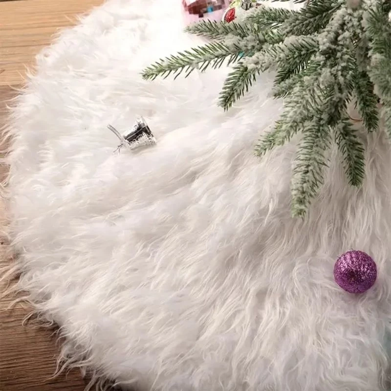 Snow Motif Christmas Tree Base / Christmas Tree Mat 90cm