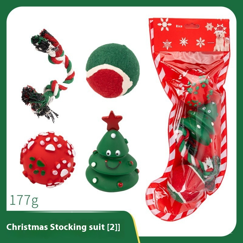 New Christmas Pet Dog Bite-resistant Toys