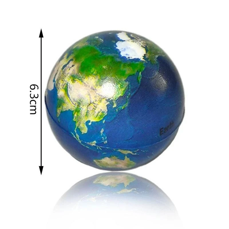 9/10pcs Toys Education Planet Ball Elastic Ball Shape Planet Solar System