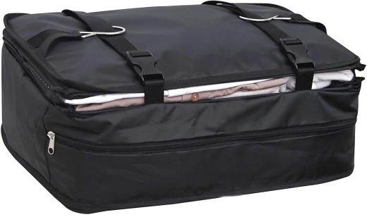 TV Household Goods Foreign Trade New Style Multifunctional Clothing Travel Storage Three-Layer Hanging Bag Travel Storage Bag