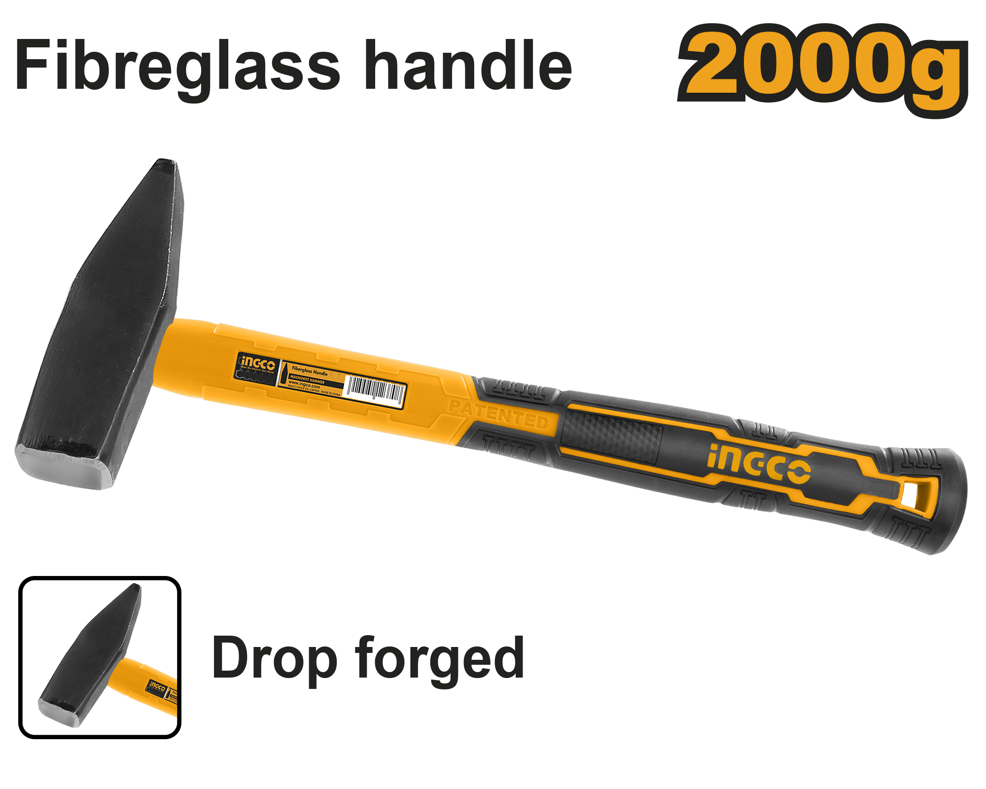 Machinist hammer 2000g