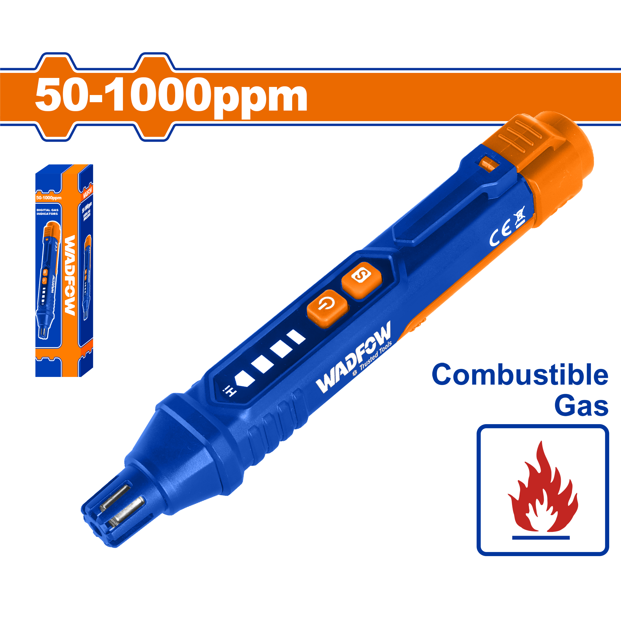 Digital gas indicators