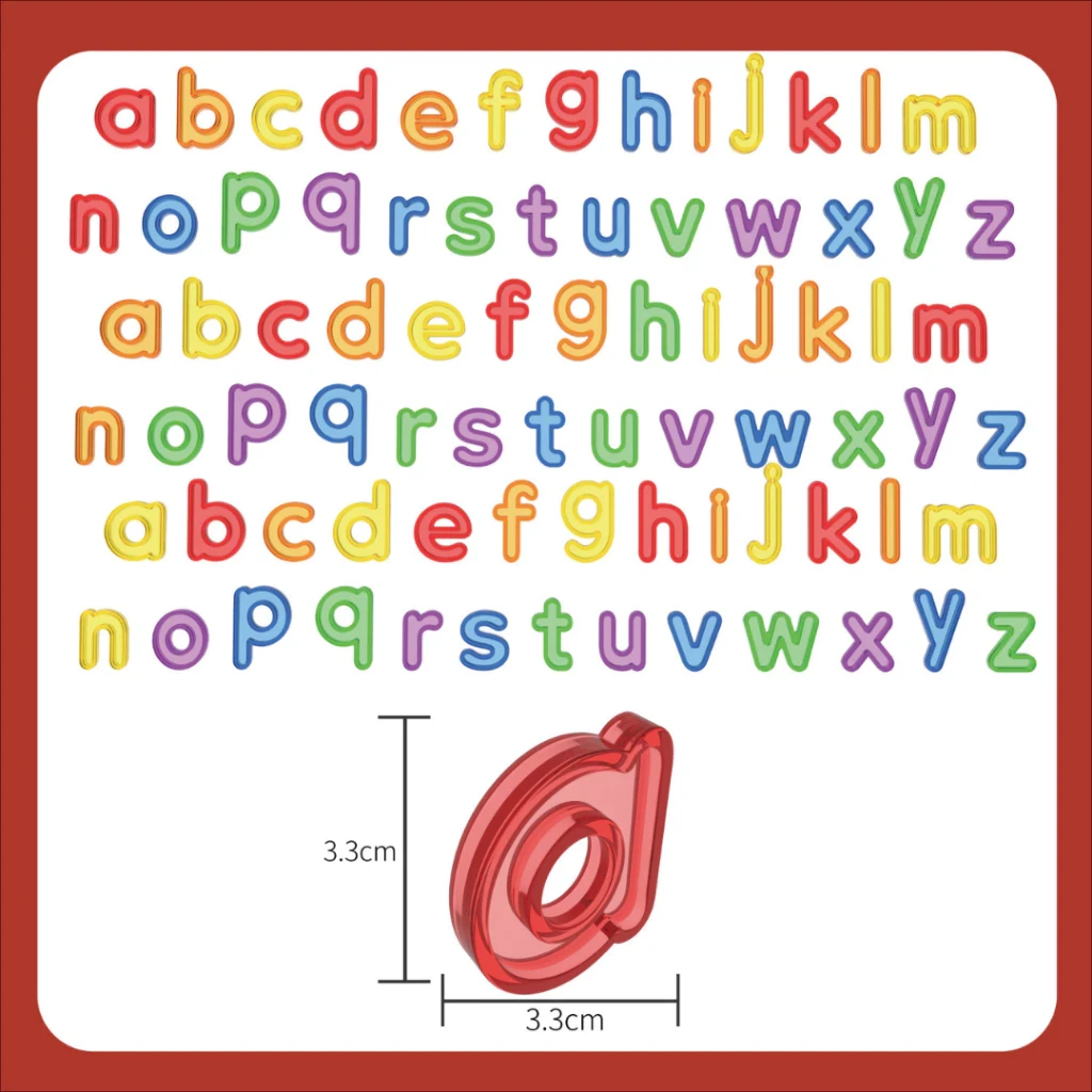 Rainbow Letters Colorful Plaking Puzzle Spelling Alphabet Games