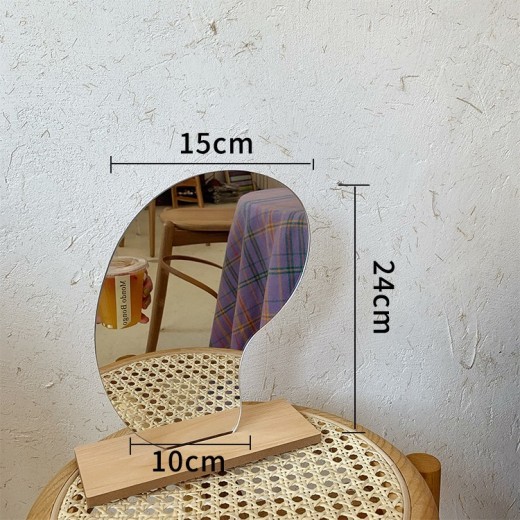 Irregular Mirror Acrylic Single Mirror Home Decoration Photography Props