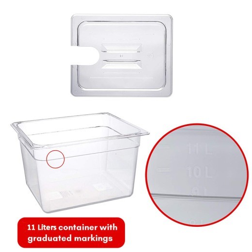 Water tank for cooking stick