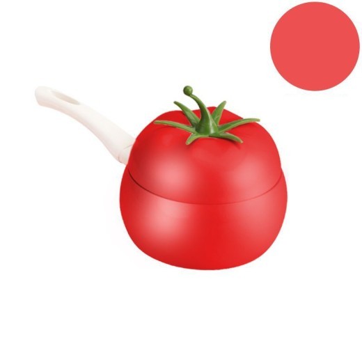 Household Fashion Tomato Shape Non-stick Cooking Milk Pot