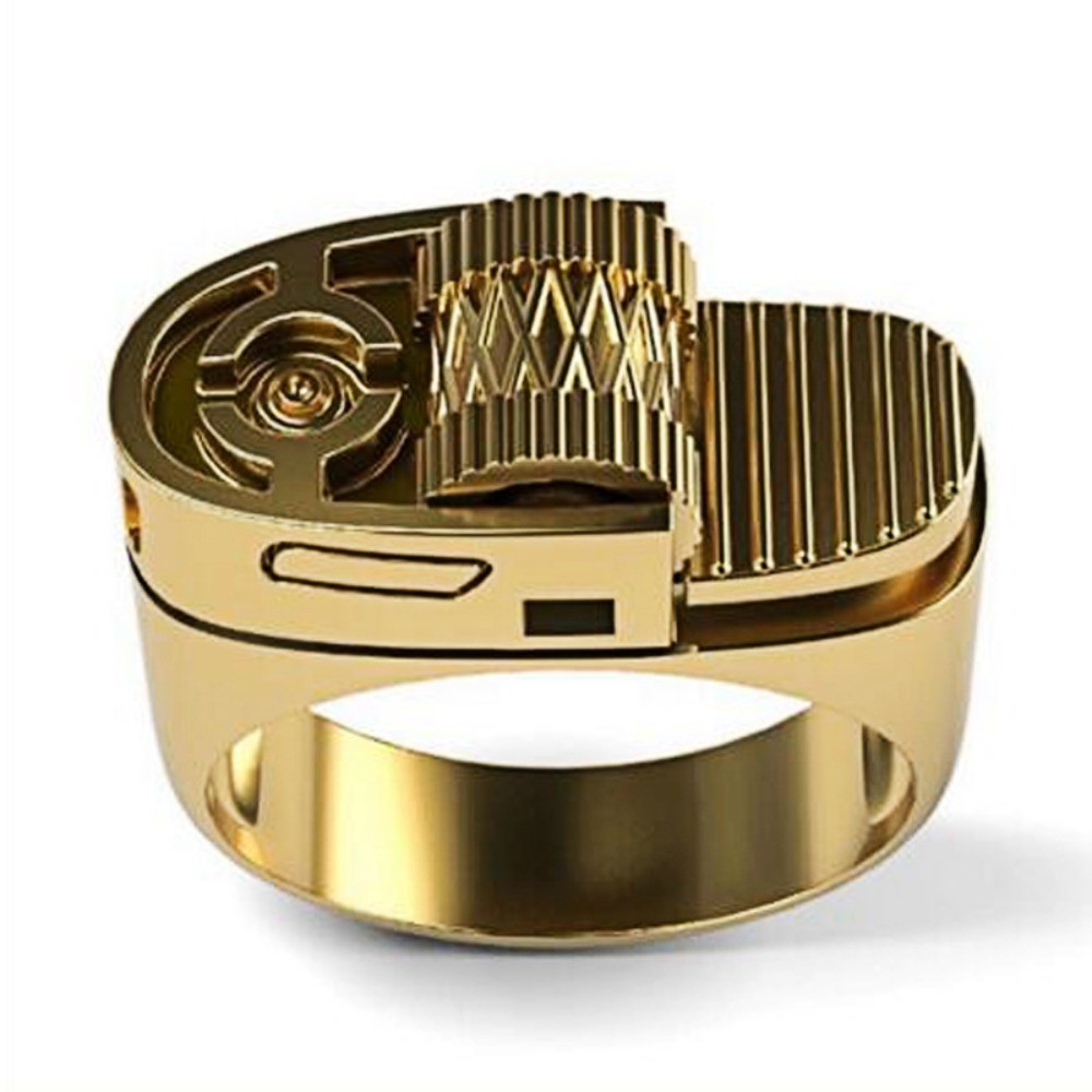 Ring Jewelry - European and American Style Lighter Ring Spot