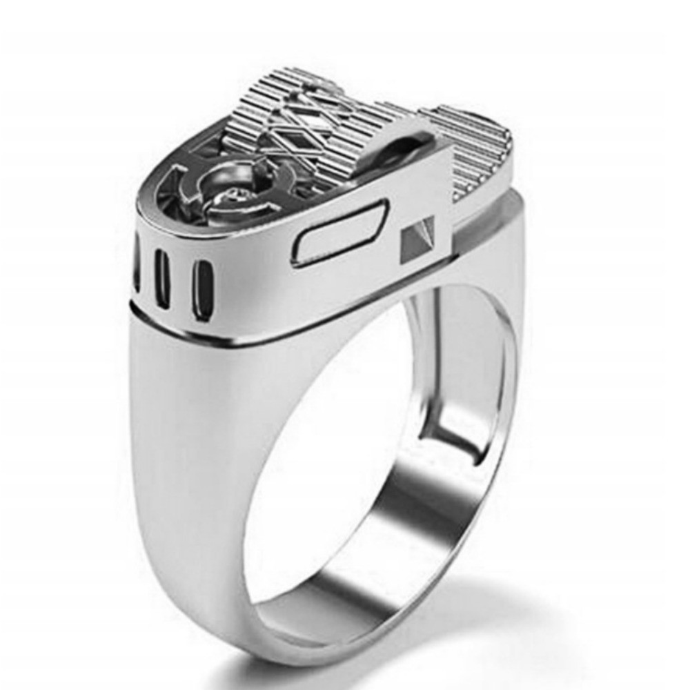 Ring Jewelry - European and American Style Lighter Ring Spot