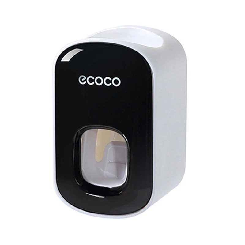 Automatic Toothpaste Dispenser and Toothbrush Holder Set