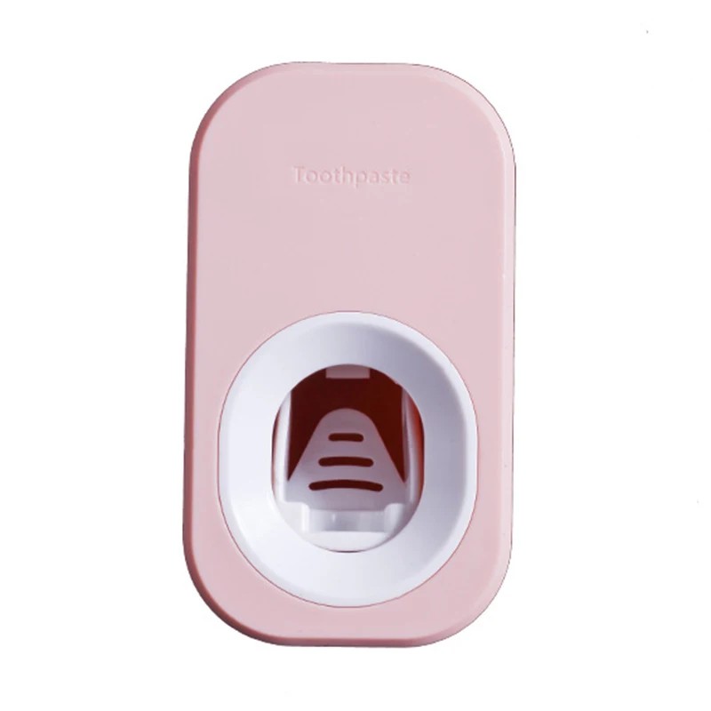 Automatic Toothpaste Dispenser and Toothbrush Holder Set