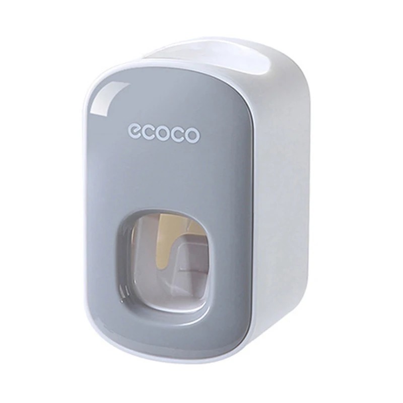 Automatic Toothpaste Dispenser and Toothbrush Holder Set