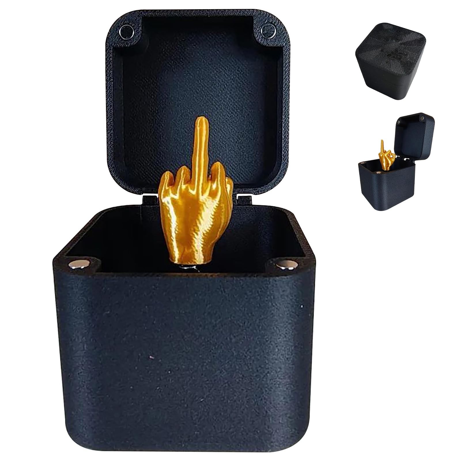 Christmas Prank Gift - Middle Finger in Box