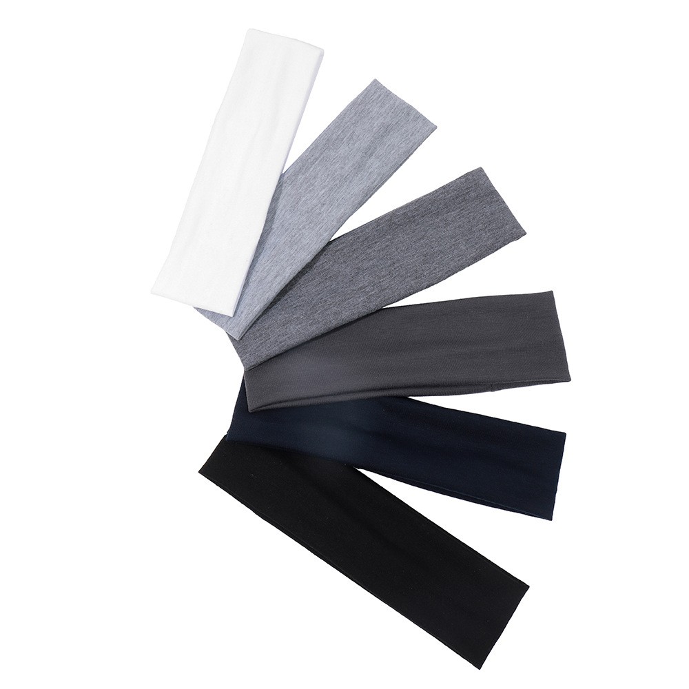 Sports Fitness Bandeau Solid Color Hair Band
