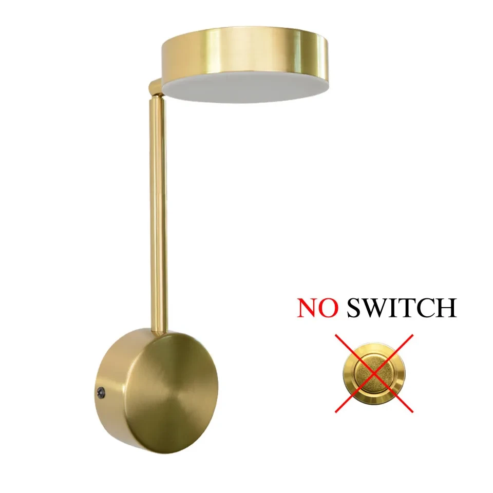 Bedside Lamp Wall Lamp Rotary Key Switch Lamp