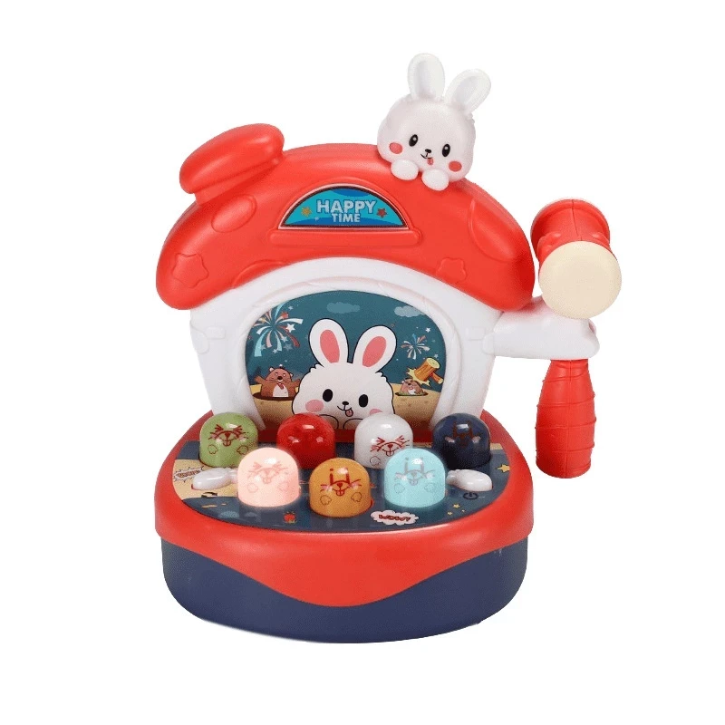 Children's Toy Hitting the Mouse Hammer Complete with Mini Piano Music